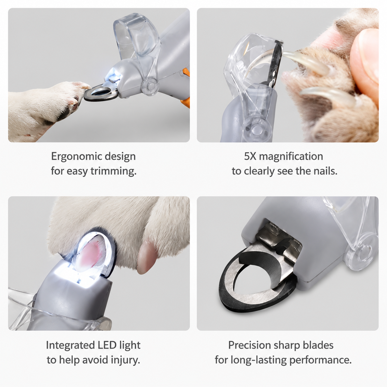 Illuminated Pet Nail Clipper