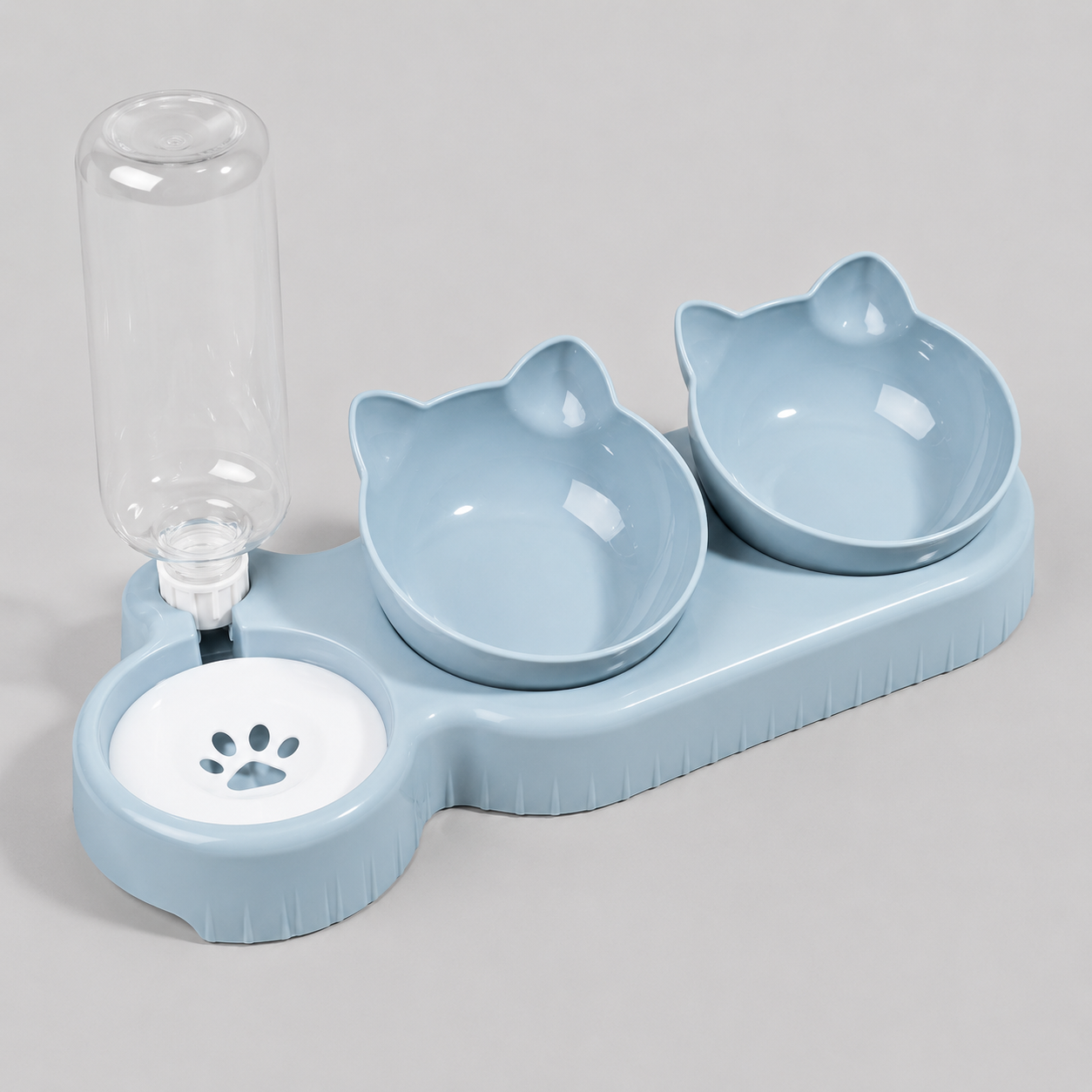 3-in-1 Cat Feeding Station