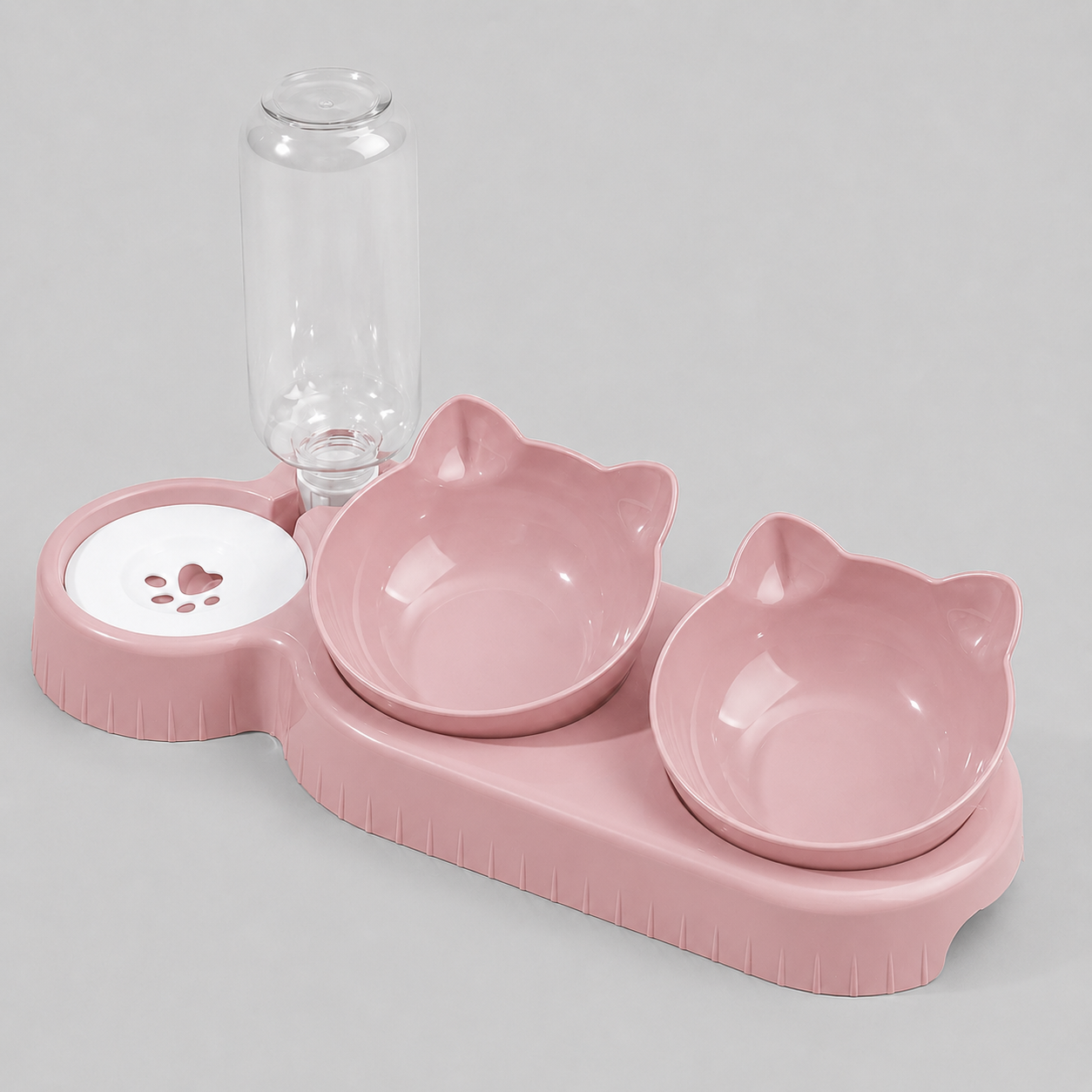 3-in-1 Cat Feeding Station