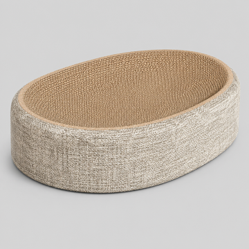 Oval Cat Scratching Bed