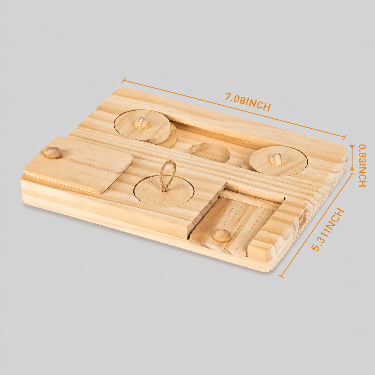 Wooden Small Pet Foraging Puzzle