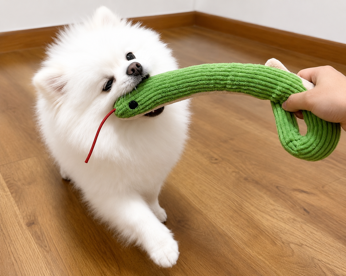Rustling Snake Pet Toy