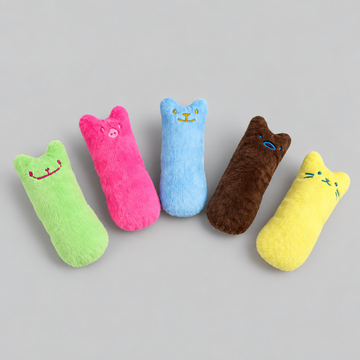 Catnip Crinkle Plush Toy