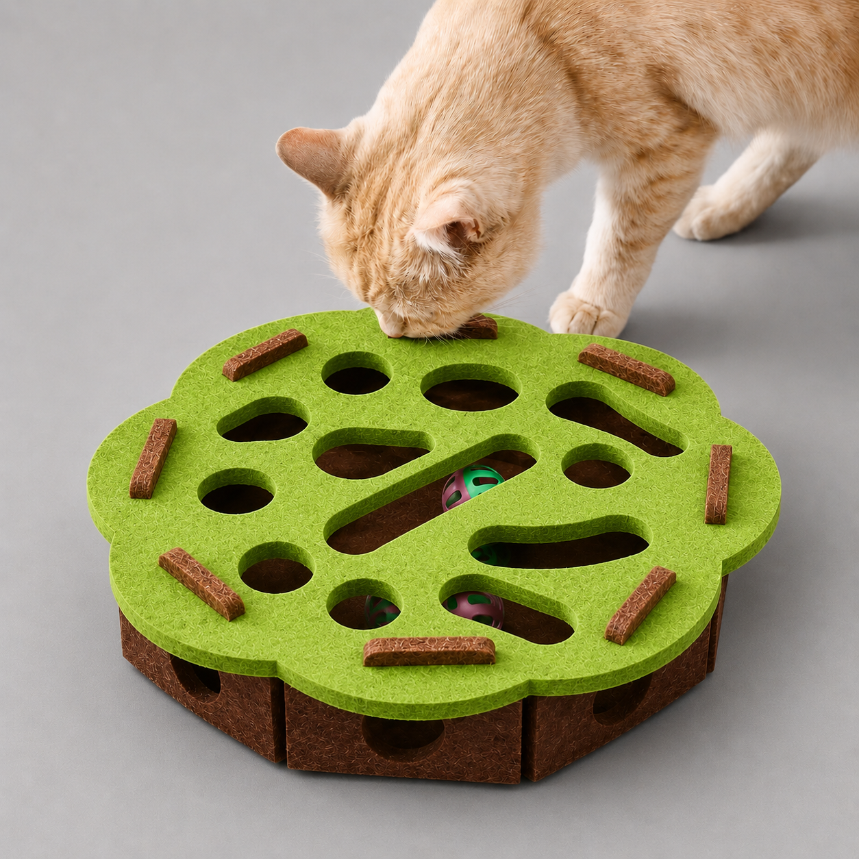 Cat Enrichment Play Box