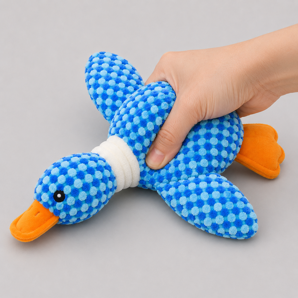 Plush Goose Dog Toy