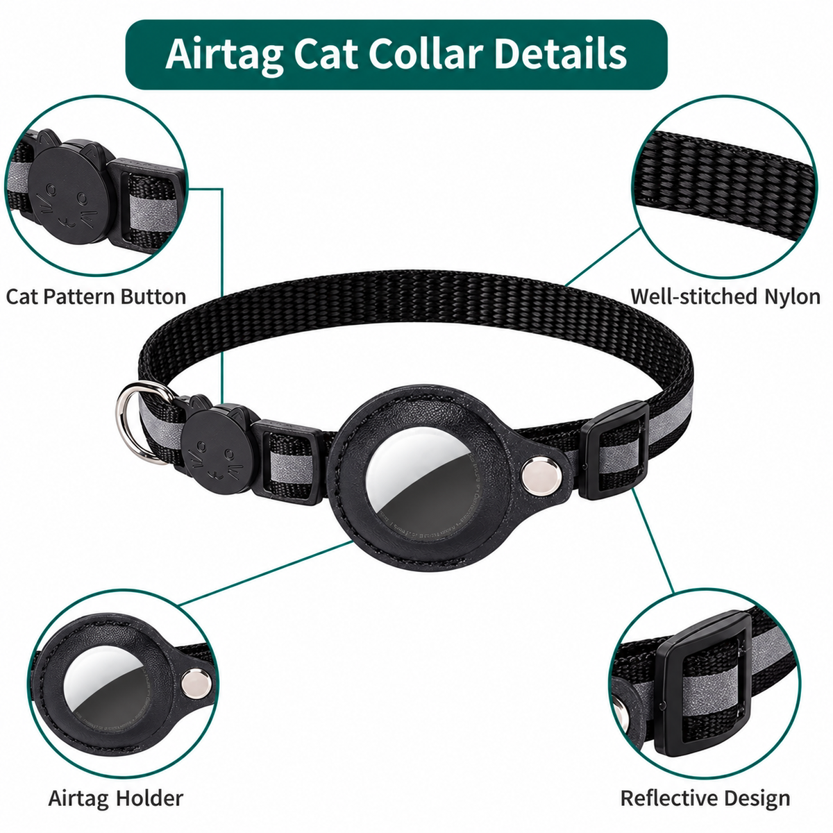 AirTag Cat Collar